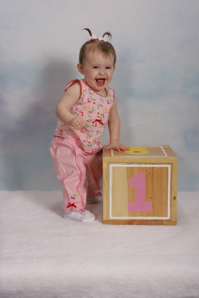 Sabrina at 1 year 2