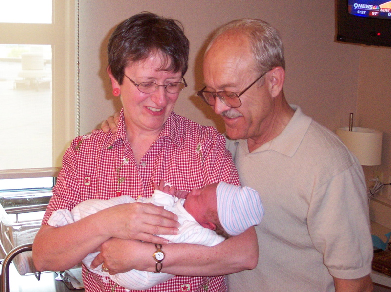 Admiring Grandparents